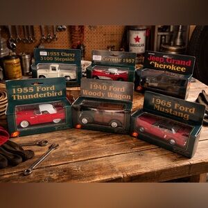 Superior Brand Die-Cast Classic Car Set (1:36 Scale)